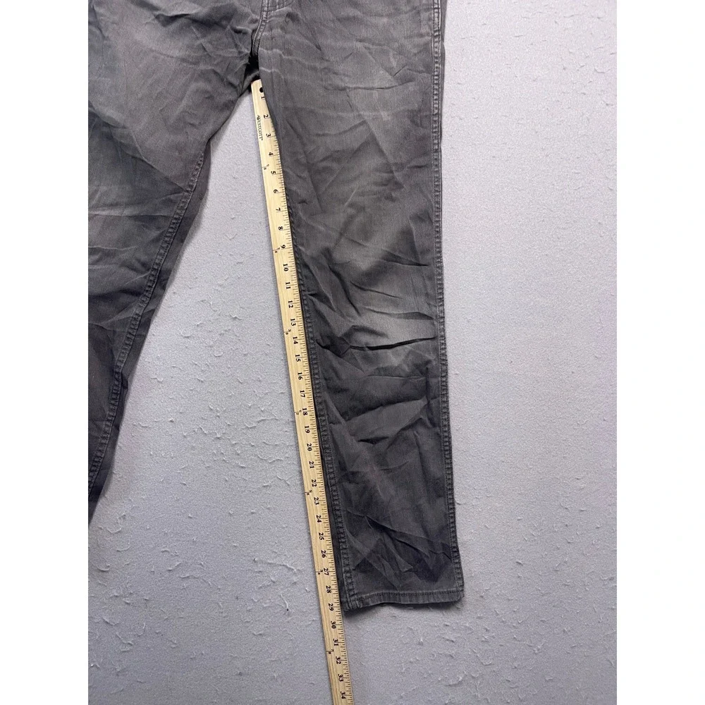 Levi 511 Slim Fit Pants Cotton Twill Gray W31 L32 Mens
